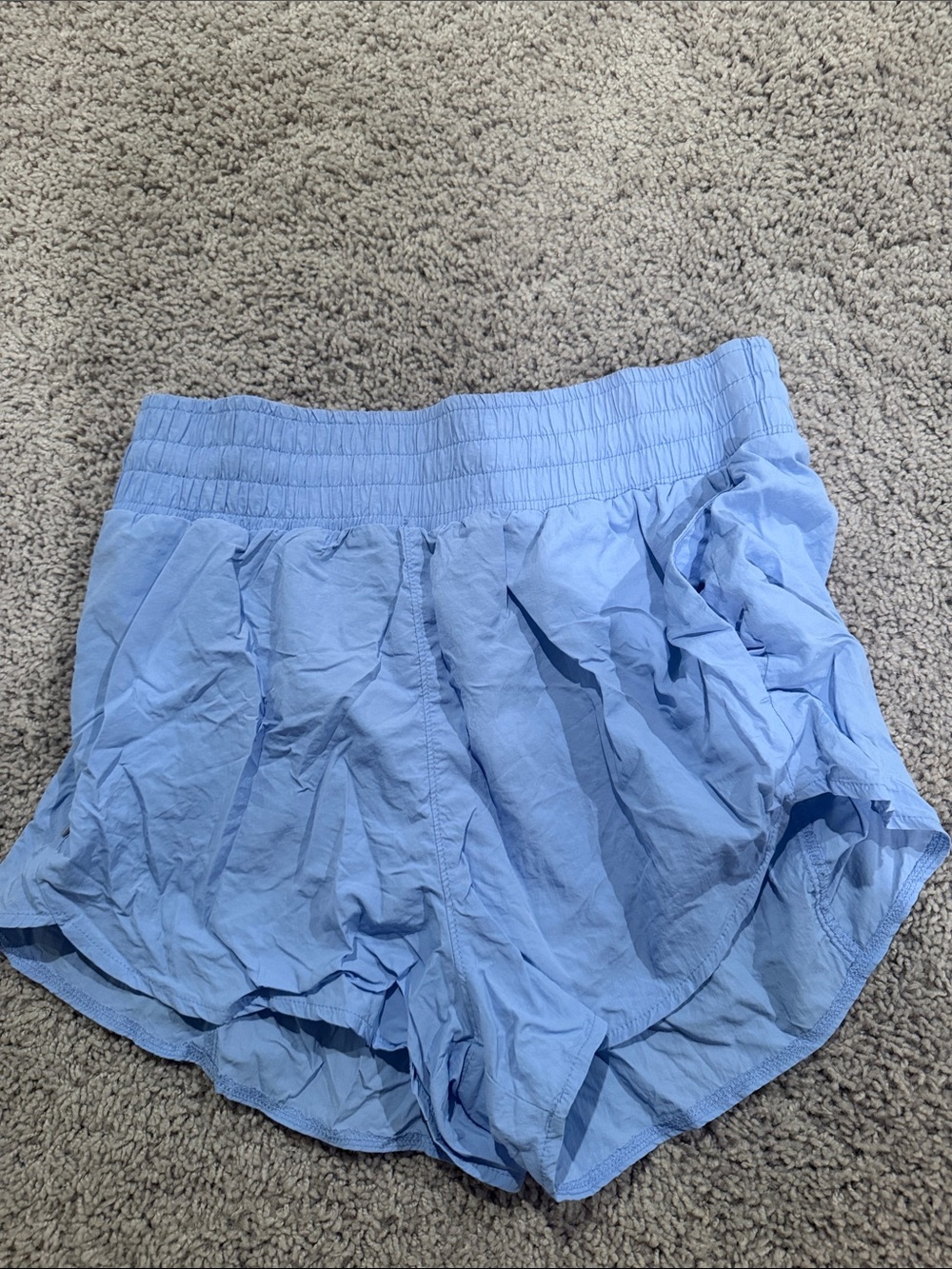 all in motion Light Blue Athletic Elastic-Waist Shorts